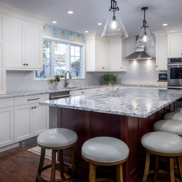 Clean and Classic Expanded Kitchen w/Addition