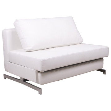 J&M Furniture Premium Sofa Bed K43-1, White