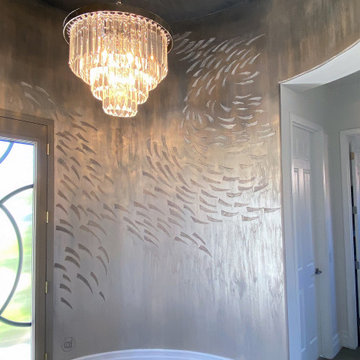 Novacolor plaster decor wall