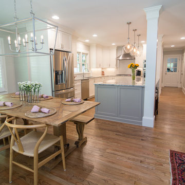 A Fresh new kitchen and keeping room for a 1980's Atlanta Home