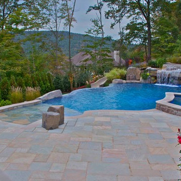 Swimming Pool Landscaping Ideas Bergen County Northern NJ