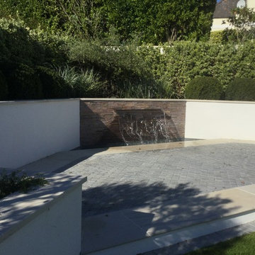 Contemporary Water Feature, Guernsey, Channel Islands