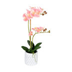 Vickerman 21" Phalaenopsis In Pot, Pink