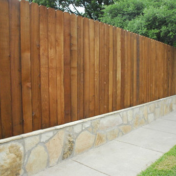 Cedar and sandstone