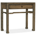 Hooker Furniture - Sundance 1-Drawer Nightstand - A craftsman flair and laid-back casual vibe distinguishes the Sundance One-Drawer Nightstand. Crafted of Pecan Veneers and finished in the rich brown Cliffside, the nightstand has one self-closing drawer and a solid-wood edge top.