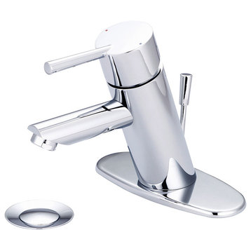 i2 Single Handle Bathroom Faucet, Polished Chrome