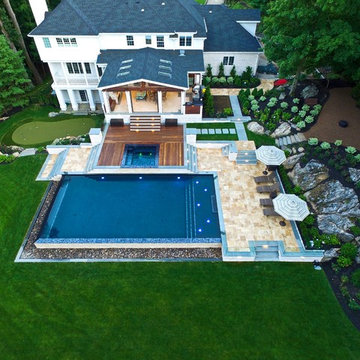 Infinity Edge pool and outdoor living space