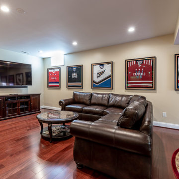 Amazing Basement Remodel, with Irresistible Wine Cellar in Ashburn VA
