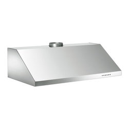 Bertazzoni 36" Professional Series Wall Mount Hood, Stainless Steel | KU36PRO1X - Range Hoods And Vents