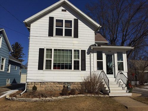 Tiny front yard landscape/garden ideas!