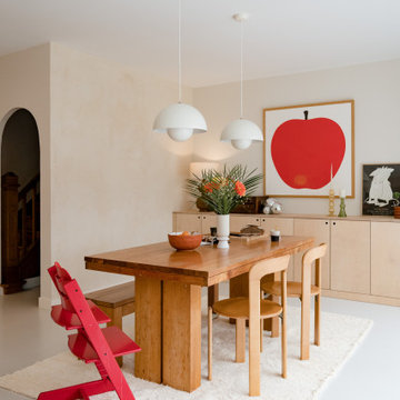 Rénovation partielle d'une maison de famille à Nantes