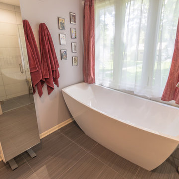 Project 3271-1 Contemporary Master Bathroom Remodel Saint Anthony MN 55418