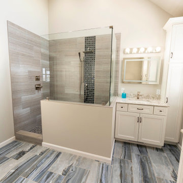 Modern Coastal Glam Bathroom