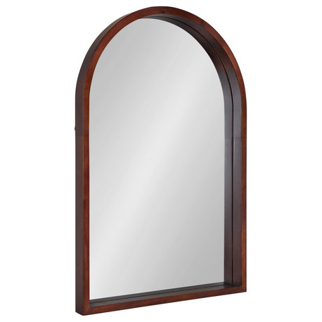 Hutton Arch Mirror, Brown 24x36