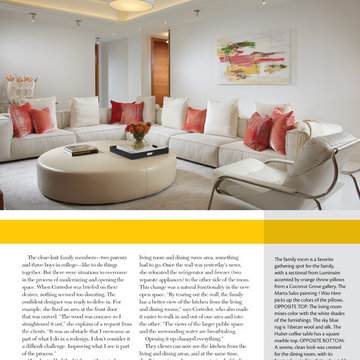 PRESS - J Design Group Projects in Aventura Magazine.