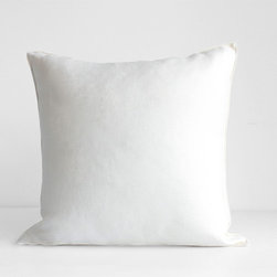Edge Linen Pillow - Decorative Pillows