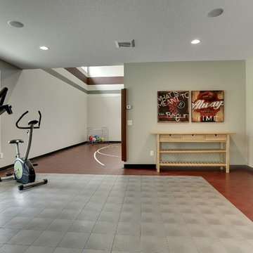 Architectural Designs Exclusive #houseplan 73356HS: Big Daddy Sport Court