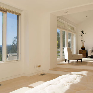 Inspiration for a modern bedroom remodel in San Francisco