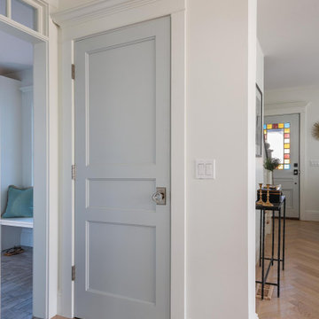 This Old House - 2021 Seaside Victorian Cottage - Custom Poplar Interior doors, 