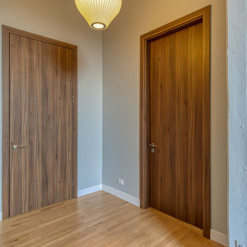Glenview Haus Eco Veneer Modern Interior Doors Gallery Project | DBEV-DEC