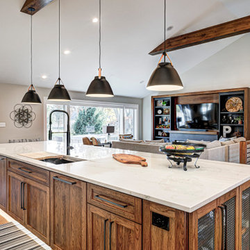 Open Design With Defined Spaces Brings New Possibilities To Greenwood Home