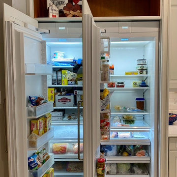 SUB-ZERO Designer Series Freezer and Refrigerator