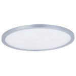 Maxim Lighting - Wafer LED 15" RD LED 3000K Flush Mount - Wafer was designed for the discriminate consumer who wants the low profile look of recessed without the high cost.  Manufactured of die cast aluminum, Wafer brings ultimate heat dissipation to its edge lit technology.  Edge lighting gives very even light distribution while dispersing heat over a larger area.  The result of this is longer LED life and better light diffusion.
