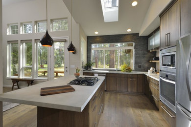Example of a kitchen design in Other