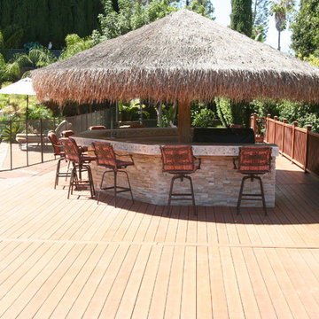 Remodel Tropical back yard