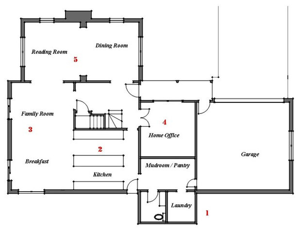 Floor Plan by Bud Dietrich, AIA