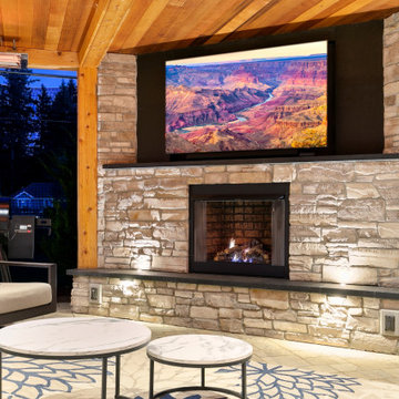 2-level entertaining in Sammamish