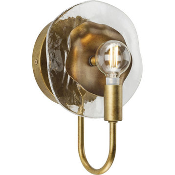 Loretta Collection 1-Light Gold Ombre Transitional Wall Sconce