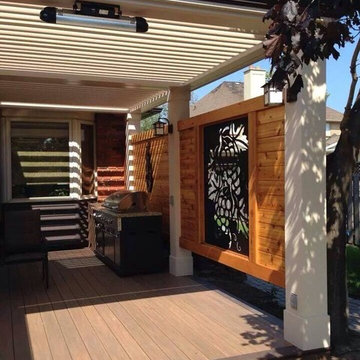 Arcadia Louvered Roof: variety of installation types
