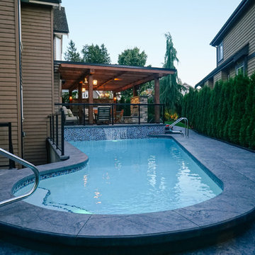Luxury Backyard in a Compact Space