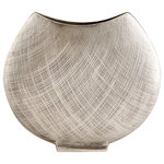 CYAN DESIGN - CYAN DESIGN 09827 Large Corinne Vase - CYAN DESIGN 09827 Large Corinne VaseFinish: Antique SilverMaterial: AluminumDimension(in): 14(H) x 16(W) x 3.5(Depth)
