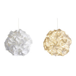 Akari Lanterns DELUXE Squares Hanging Pendant Lamp - Pendant Lighting
