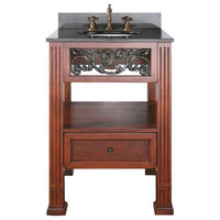 Avanity Napa 24" Vanity Only, Dark Cherry Finish