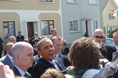 Moneygall Barak Obama's visit