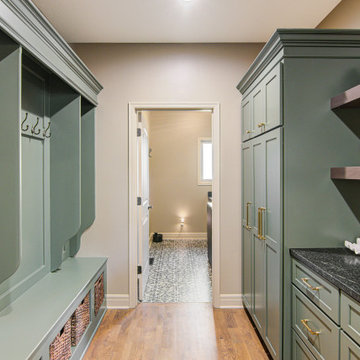 Collected Kitchen Remodel with Custom Seating + Layered Details