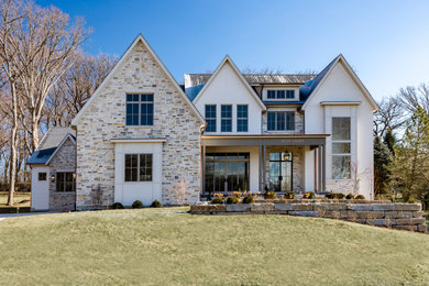 Home design - transitional home design idea in Chicago