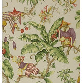 Floral Fabric by the Yard, Spring Season Illustration with Greyscale  Backdrop Nature Composition, Decorative Upholstery Fabric for Chairs & Home