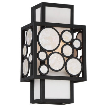 Mosaic One Light Wall Sconce, Oil Rubbed Bronze