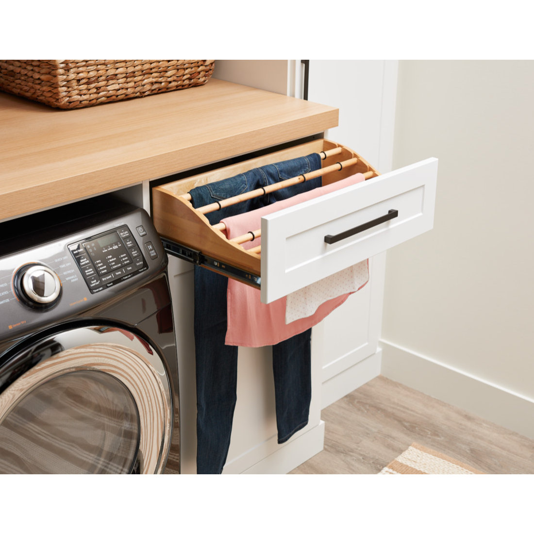Laundry Room Drying Rack