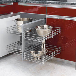 Blind Corner Pull Out Shelves - Kitchen Drawer Organizers