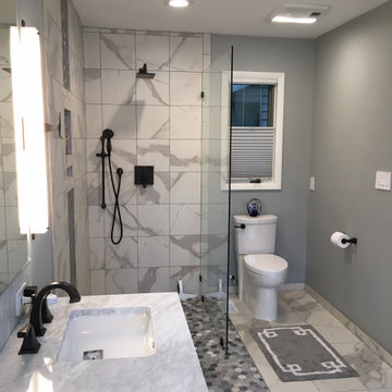 Waterfront master bath renovation