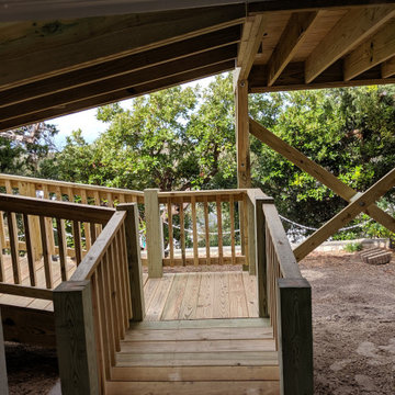 Brewer Masssive Deck, Piergola, and Service Ramp