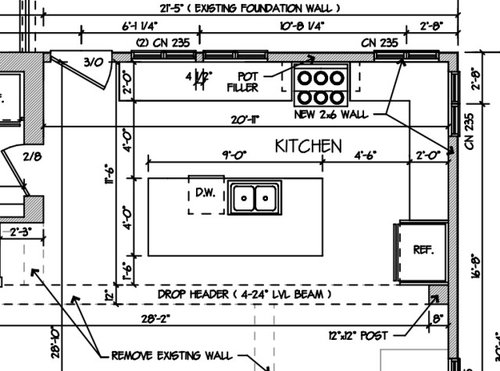 Feedback on kitchen floor plan for upcoming addition
