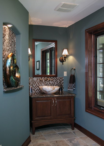 Traditional Powder Room by Urban Herriges & Sons, Inc.