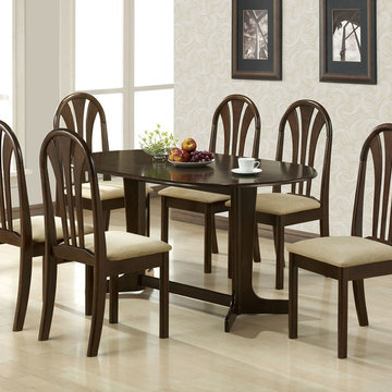 Stockholm Dining Set, Espresso