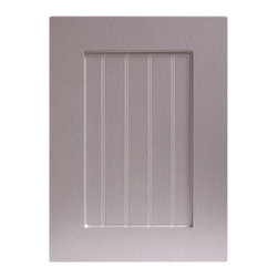 Profile I in Brushed Aluminum - Kitchen Cabinetry
